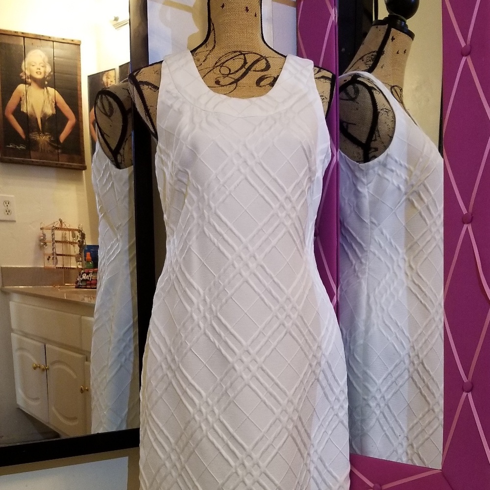 NWT Jones New York white dress